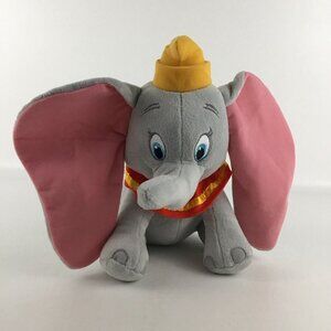 Disney Dumbo Flying Circus Elephant 12" Plush Stuffed Animal Kohls Cares Toy